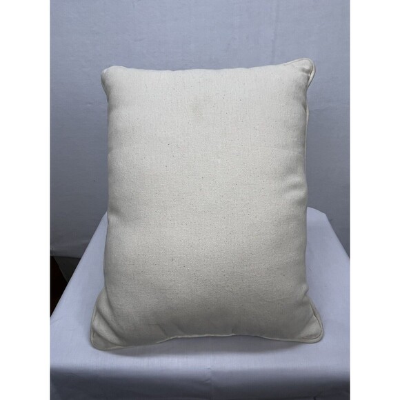 Anne Mortimer Winter Cat &  Snowman Tapestry Pillow 16 X 12 - Picture 8 of 8